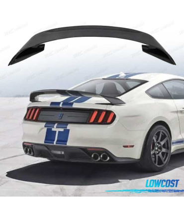 ALERON SPOILER FORD MUSTANG 15-17 LOOK GT350 CARBONO