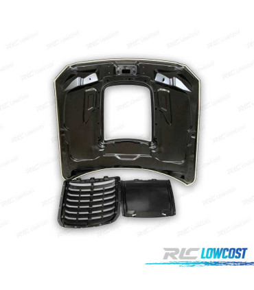 CAPO FORD MUSTANG 15-17 LOOK GT500 ALUMINIO
