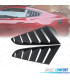 CUBRE CRISTALES LATERAL FORD MUSTANG 15-17 LOOK GT ABS