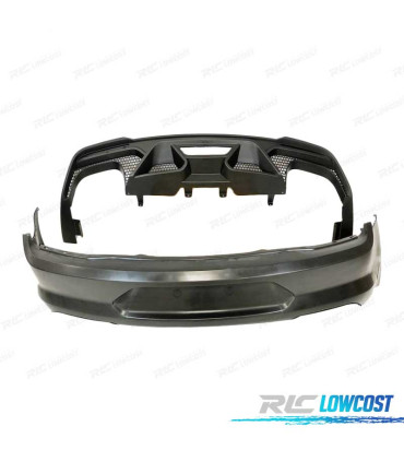 PARAGOLPES TRASERO FORD MUSTANG 15-17 LOOK GT500