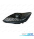 FAROS FORD FOCUS 08- LUZ DIURNA LED NEGRO