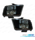 FAROS FORD MUSTANG 05- OJOS ANGEL LED NEGRO