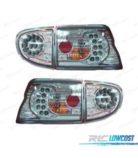 PILOTOS FORD ESCORT 95- LED FONDO CROMO