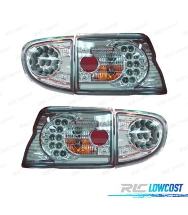 PILOTOS FORD ESCORT 95- LED FONDO CROMO