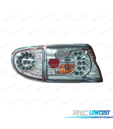PILOTOS FORD ESCORT 95- LED FONDO CROMO