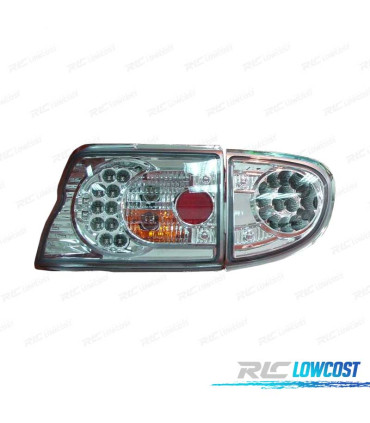 PILOTOS FORD ESCORT 95- LED FONDO CROMO