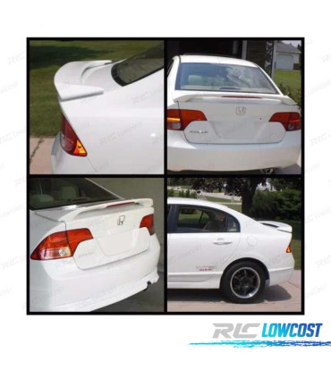ALERON SPOILER HONDA CIVIC 4P 06- ABS