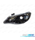 FAROS HONDA CIVIC 4P 05- LUZ DIURNA LED FONDO NEGRO