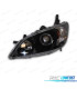 FAROS XENON PARA HONDA CIVIC 4P 04- OJOS ANGEL FONDO NEGRO