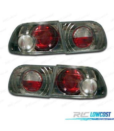 PILOTOS HONDA CIVIC 3P 92-95 LOOK LEXUS FONDO DORADO