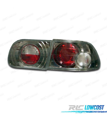PILOTOS HONDA CIVIC 3P 92-95 LOOK LEXUS FONDO DORADO