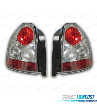 PILOTOS HONDA CIVIC II 3P 96- LOOK LEXUS CROMADO