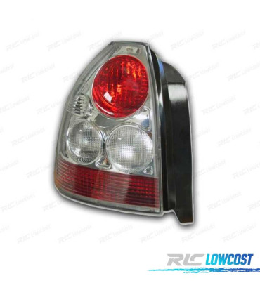 PILOTOS HONDA CIVIC II 3P 96- LOOK LEXUS CROMADO