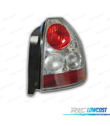 PILOTOS HONDA CIVIC II 3P 96- LOOK LEXUS CROMADO