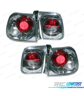 PILOTOS HONDA CIVIC 4P 96- LOOK LEXUS FONDO CROMO