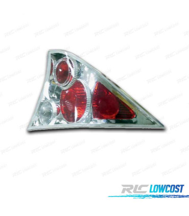 PILOTOS HONDA CIVIC COUPE 00- LOOK LEXUS FONDO CROMO