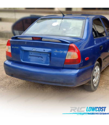 ALERON SPOILER HYUNDAI ACCENT 4P 99-03 + LUZ FRENO