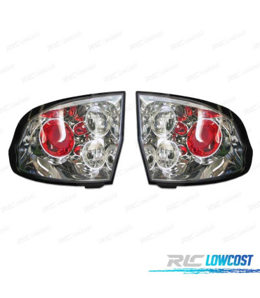 PILOTOS HYUNDAI GETZ 05-09 LOOK LEXUS FONDO CROMO