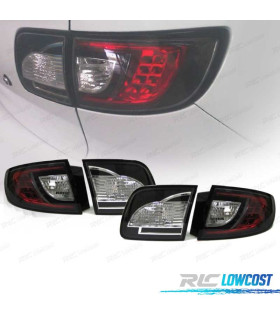 PILOTOS MAZDA 3 4P 03-08 LED NEGRO