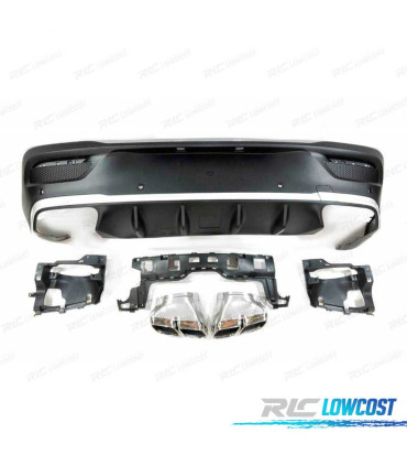 DIFUSOR MERCEDES CLASE GLE C167 20- + COLAS ESCAPE