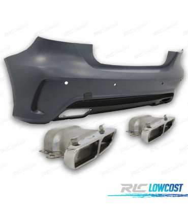 PARAGOLPES TRASERO PARA MERCEDES CLASE A W176 LOOK AMG A45 12-15