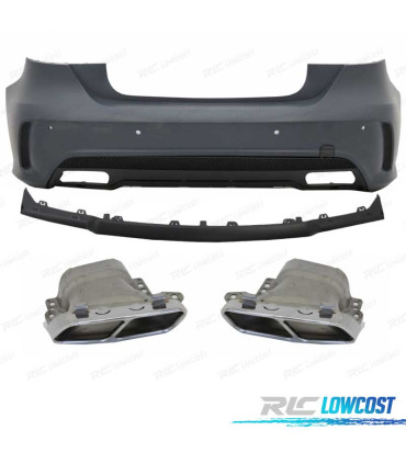 PARAGOLPES TRASERO PARA MERCEDES CLASE A W176 LOOK AMG A45 12-15