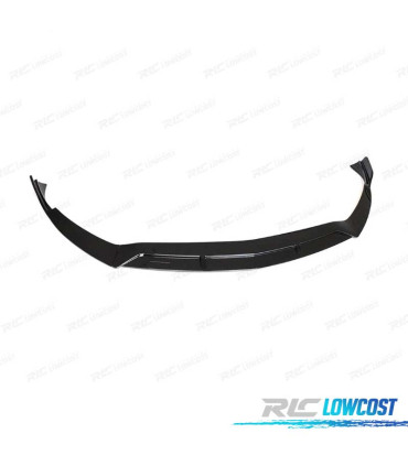 SPOILER LIP MERCEDES CLASE A W177 18- LOOK AMG NEGRO BRILLO + SPLITTERS