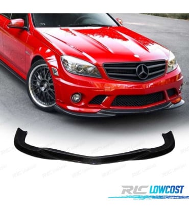 SPOILER LIP MERCEDES CLASE C W204 AMG C63 07-10 CARBONO
