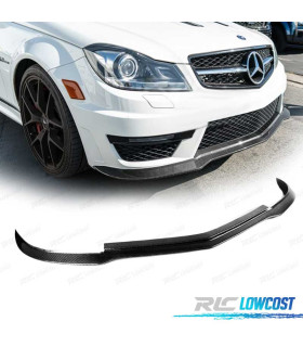 SPOILER LIP MERCEDES CLASE C W204 C63 11-14 CARBONO