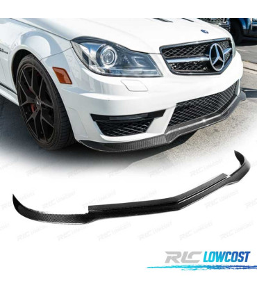 SPOILER LIP MERCEDES CLASE C W204 C63 11-14 CARBONO