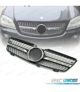 PARRILLA MERCEDES W164 05-08 LOOK DIAMOND BLACK