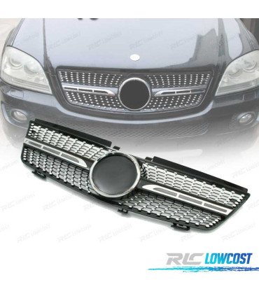PARRILLA MERCEDES W164 05-08 LOOK DIAMOND BLACK