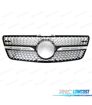 PARRILLA MERCEDES CLASE ML W164 LCI 09-12 LOOK DIAMOND BLACK