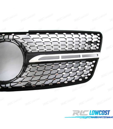 PARRILLA MERCEDES CLASE ML W164 LCI 09-12 LOOK DIAMOND BLACK