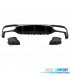 DIFUSOR MERCEDES W213 4P LOOK AMG E63 + COLAS ESCAPE NEGRO