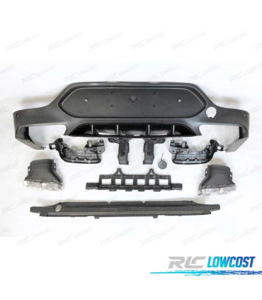 DIFUSOR MERCEDES CLASE GLC X253 COUPE 15-18 + COLAS ESCAPE