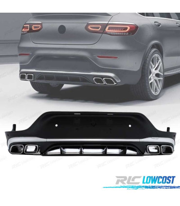 DIFUSOR MERCEDES CLASE GLC C253 COUPE + COLAS ESCAPE