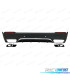 DIFUSOR MERCEDES CLASE GLC X253 15-18 LOOK AMG GLC63 + COLAS ESCAPE
