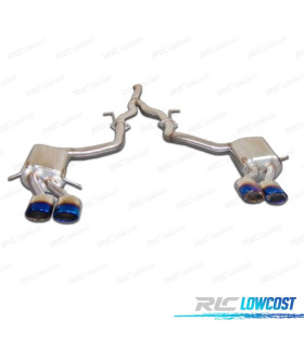 LINEA ESCAPE MERCEDES CLASE C W204 C200 07-14 AZUL QUEMADO