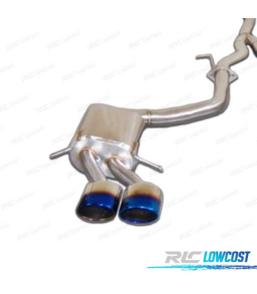 LINEA ESCAPE MERCEDES CLASE C W204 C200 07-14 AZUL QUEMADO