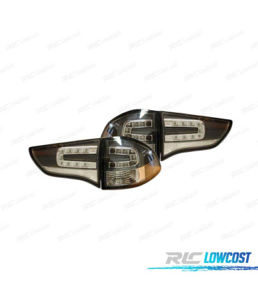PILOTOS TRASEROS MITSUBISHI MONTERO SPORT 09 LED NEGRO