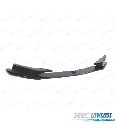 SPOILER LIP FRONTAL BMW F20 F21 11-15 LOOK M PERFORMANCE NEGRO MATE