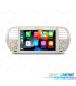 RADIO GPS ANDROID 12 PARA FIAT 500 07-15 BLANCO