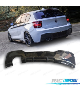 DIFUSOR BMW F20 F21 11-15 LOOK M PERFORMANCE CARBONO SALIDA DOBLE