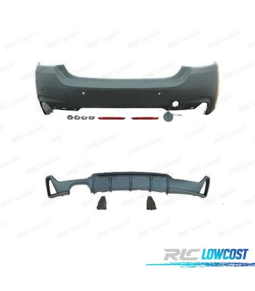 PARAGOLPES TRASERO BMW F36 13-18 LOOK M PERFORMANCE PDC