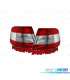 PILOTOS AUDI A4 B5 LED ROJO CROMO