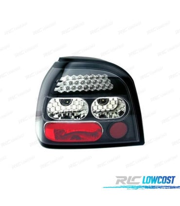 PILOTOS LED NEGRO VOLKSWAGEN VW GOLF III 3 5P 92-97