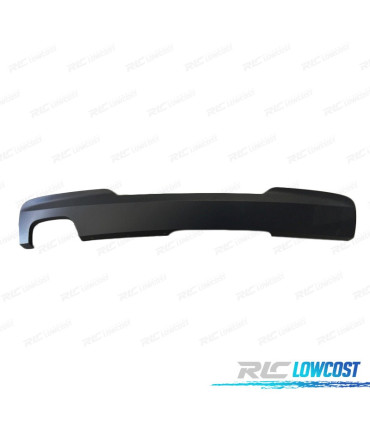 DIFUSOR BMW F10 F11 10- LOOK M DOBLE SALIDA IZQUIERDA
