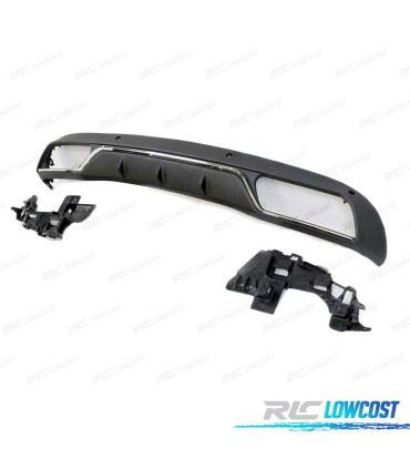 DIFUSOR MERCEDES CLASE C W205 14-18 LOOK C63 MOLDURA PLATEADA