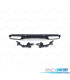 DIFUSOR MERCEDES CLASE C W205 14-21 LOOK C63 MOLDURA NEGRO BRILLO